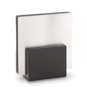 Juego de 4 portavasos en acero inoxidable - Landik