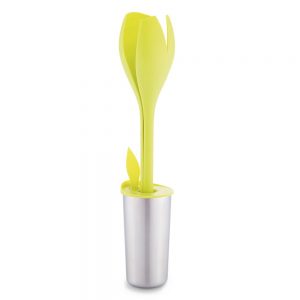 Set de utensilios y vaso para ensalada Tulip - Landik