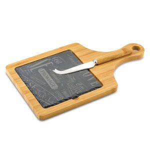 Set de quesos con piedra y cuchillo Edam - Landik