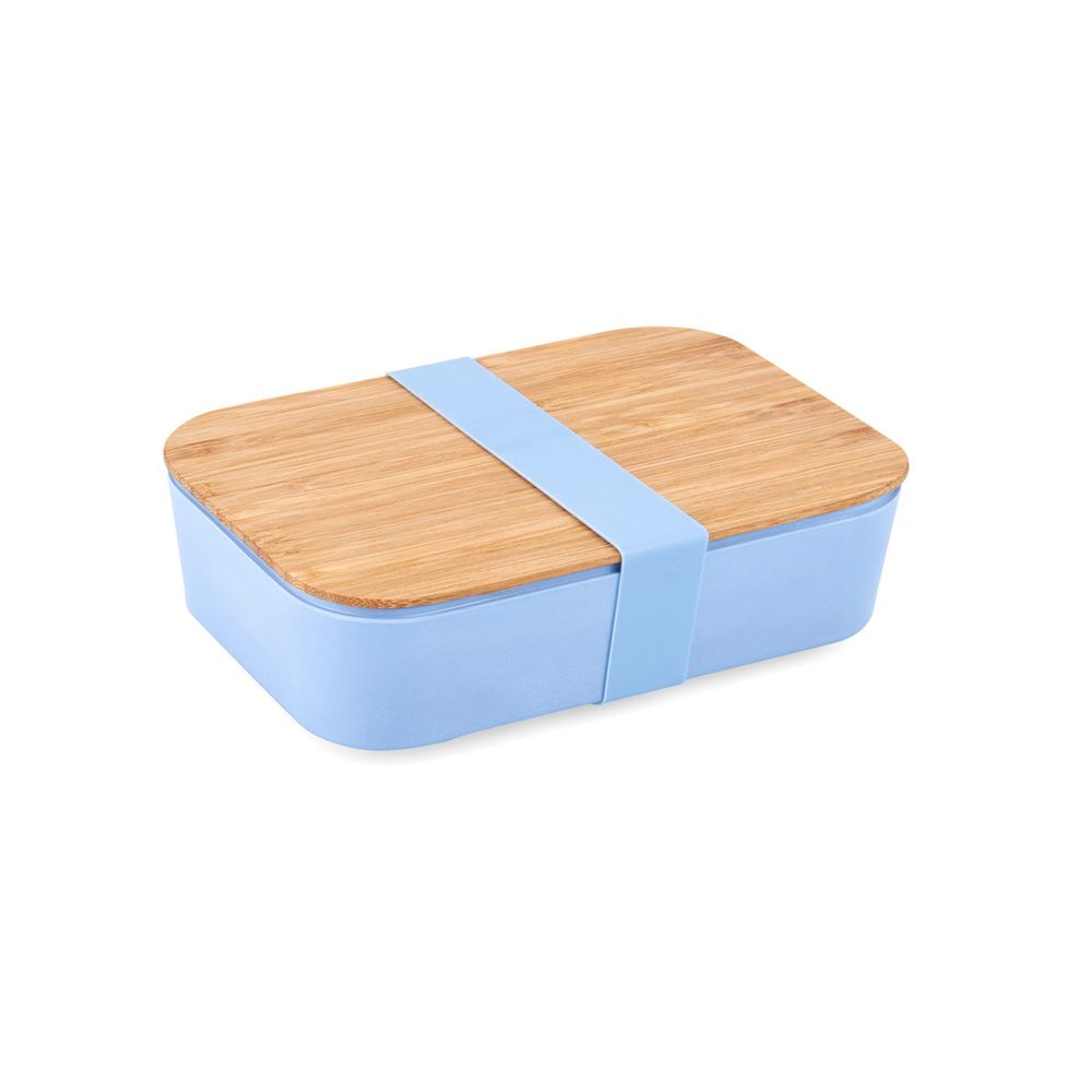 Portacomidas Bamboo Hogar Cocina Alimentos Landik Promoactual Azul