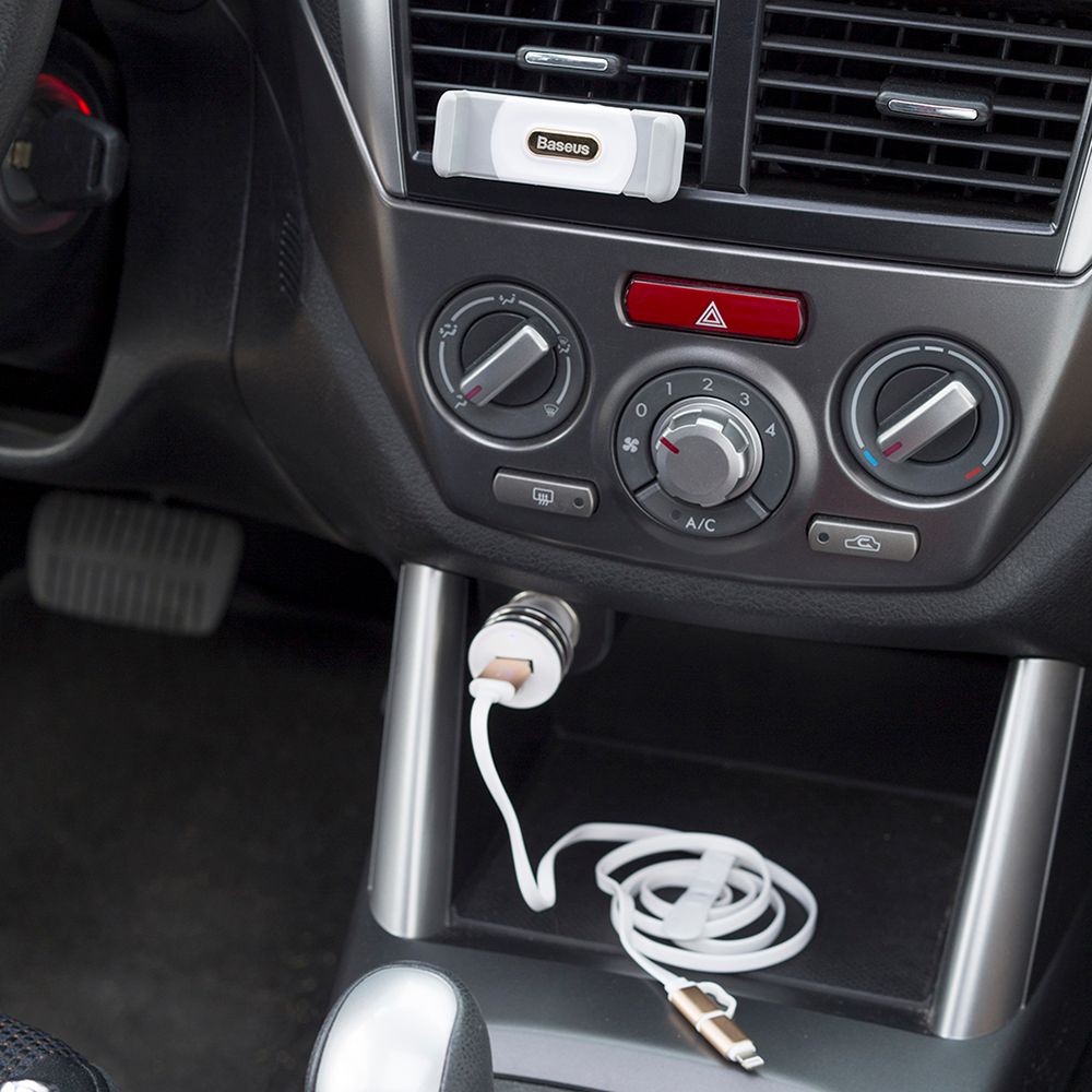 Set cargador de móviles para carro universal II - Landik