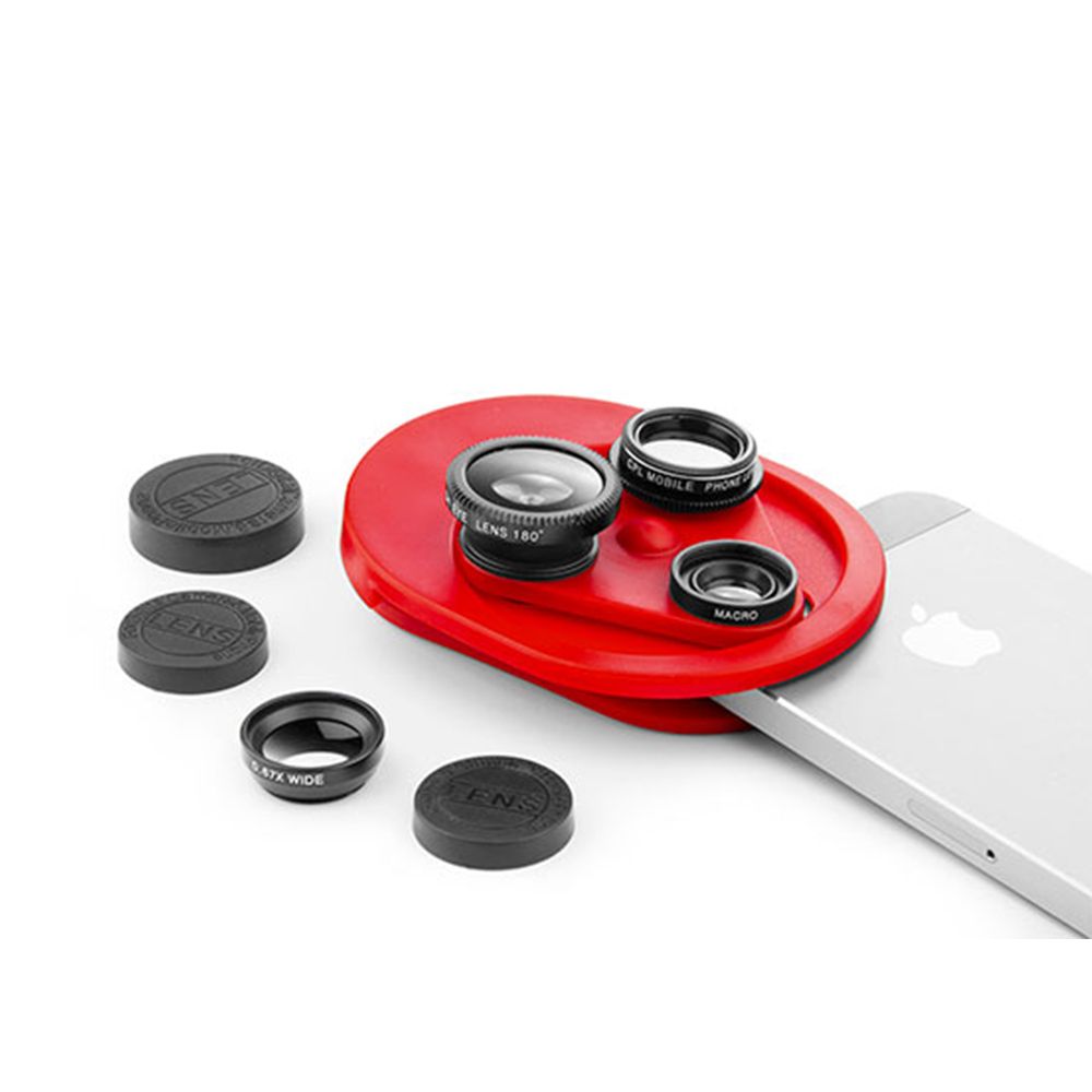 Lentes 3 en 1 para celular rotary - Landik
