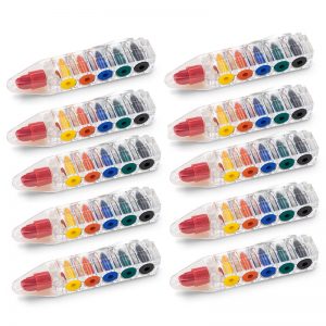 Set por 10 unidades de Crayolas Dexter Promoactual VA-627 SURTIDO