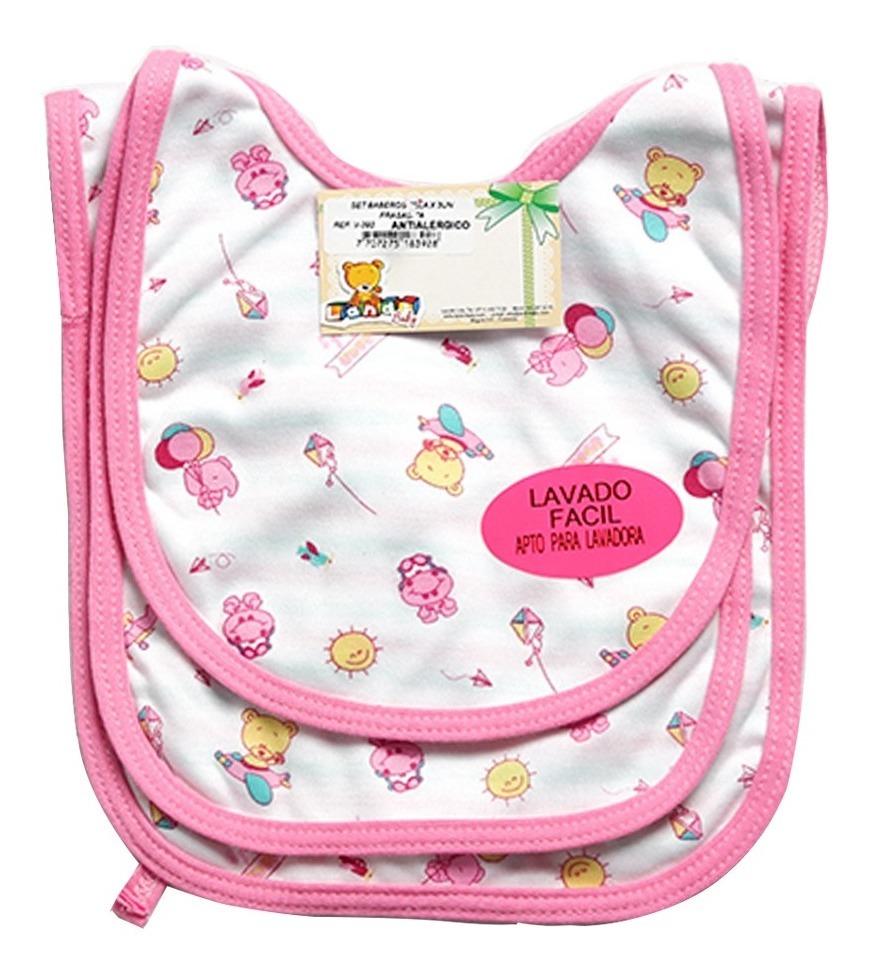 Trio Baberos Para Bebe Diferentes Tamaños Landi-baby V392 - Imagen 4