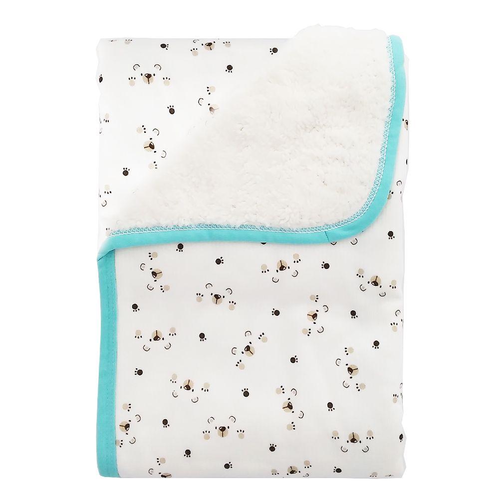 Cobija calientica para bebé 75 cm x 100 cm ositos - rosa - Imagen 2