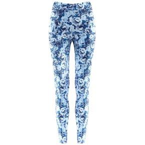 PantalónPara Mujer MCLI TipoLegging Estampado Floral con Tonos Azules en Drill