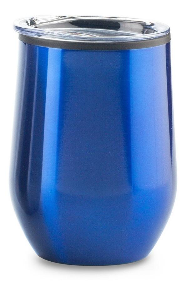 Mug Metalico Color Azul