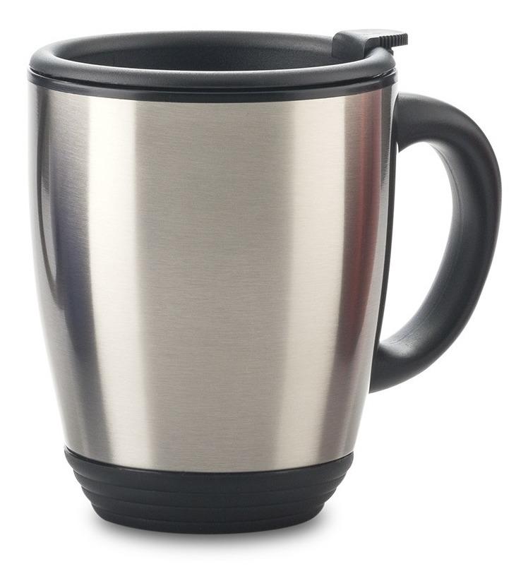 Mug Metálico Azul Gigante 470 Ml - Promoactual - Imagen 5