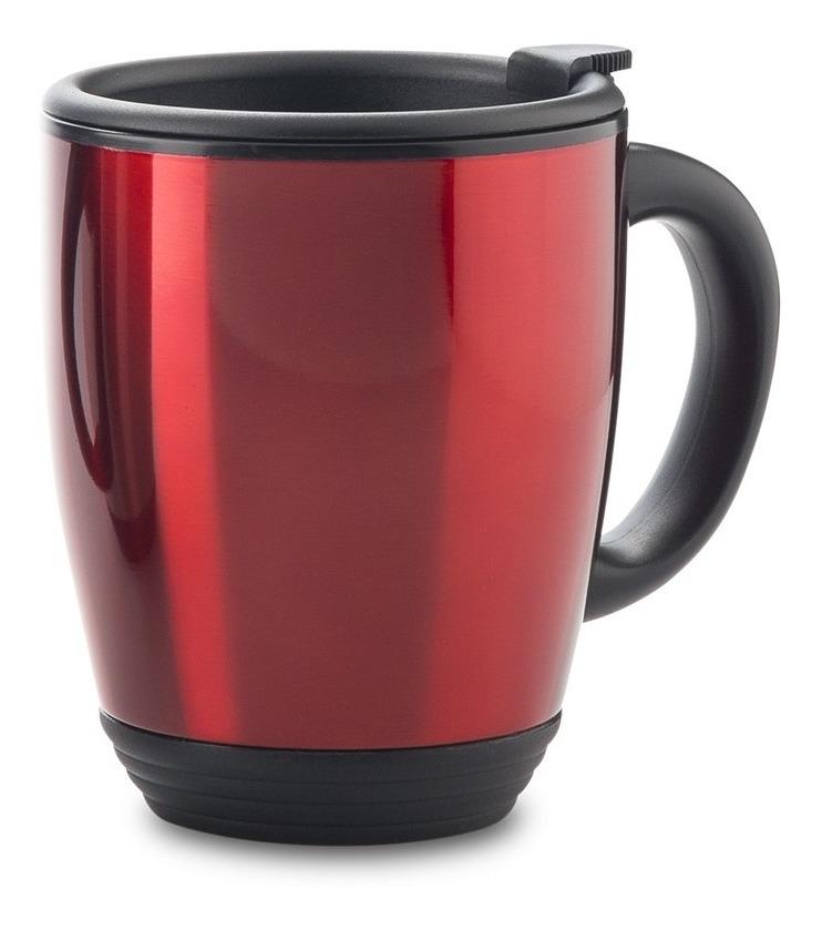 Mug Metálico Azul Gigante 470 Ml - Promoactual - Imagen 3