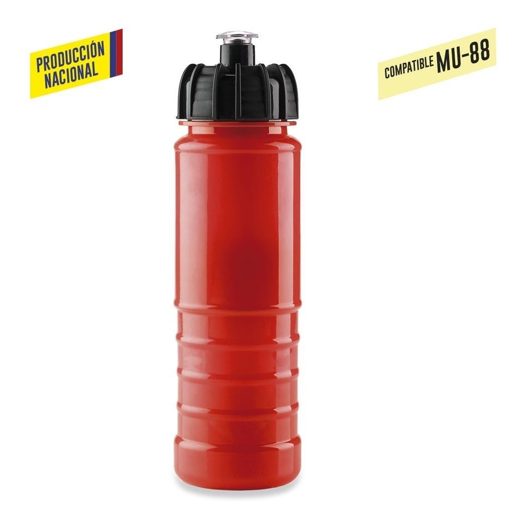 Botilito Rojo Para Lonchera Color Rojo