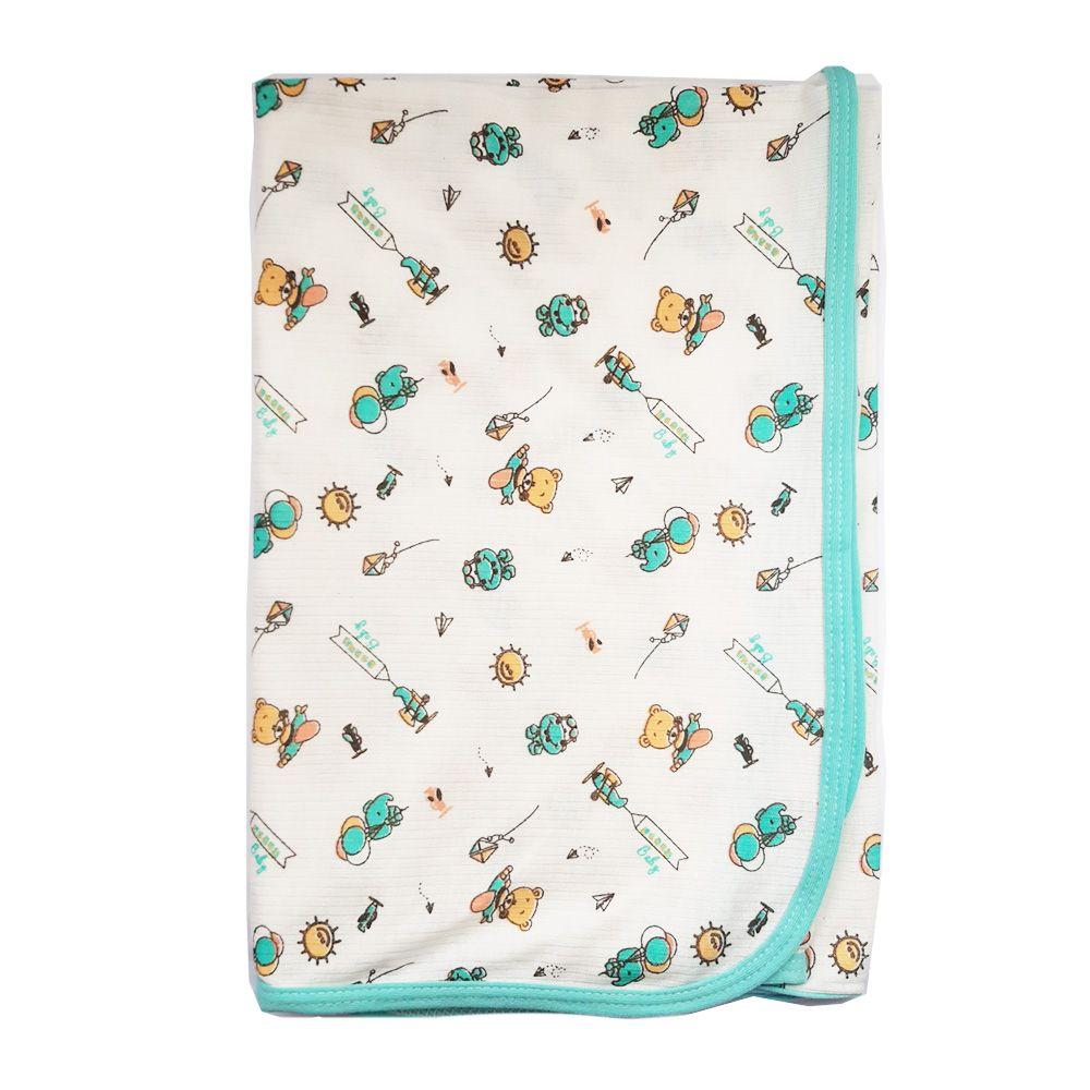 Manta para bebé 75cm x 100cm avión - rosa - Imagen 2