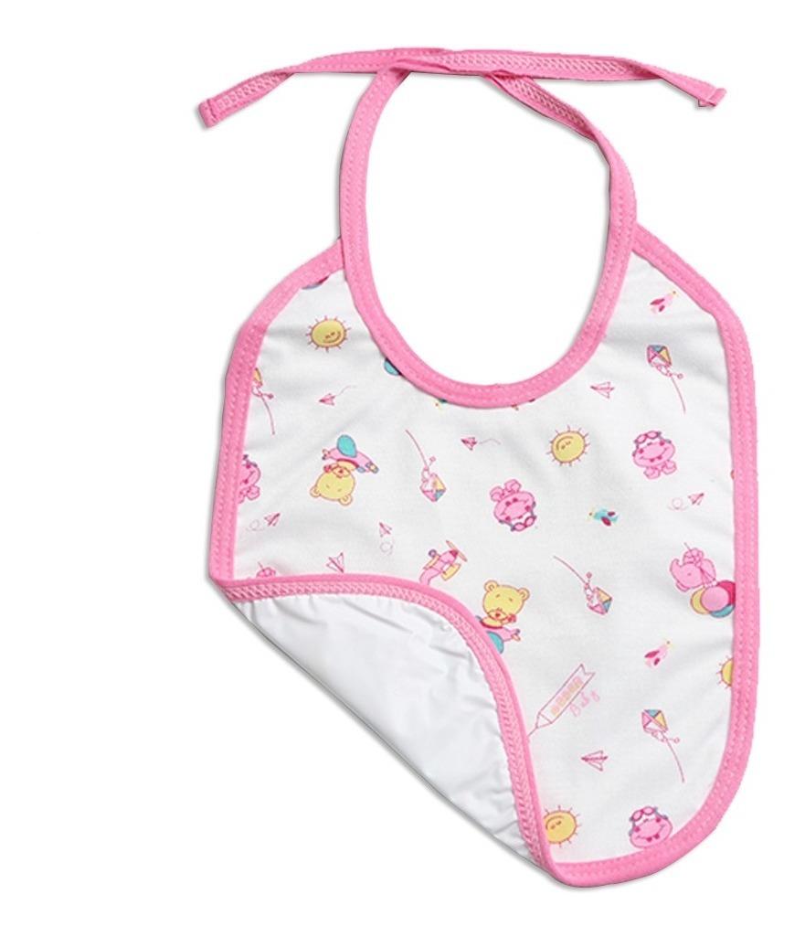 Babero En Franela Cuadrado V24 Landi Baby - Imagen 2