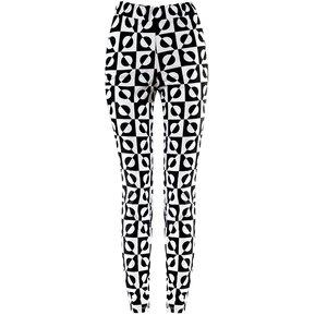 Pantalón Para Mujer MCLI Tipo Legging Estampado Geométrico Dorado en Drill