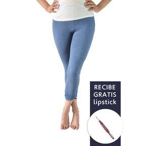 Leggings Para Yoga Moda Con Locura Para Mujer - Azul