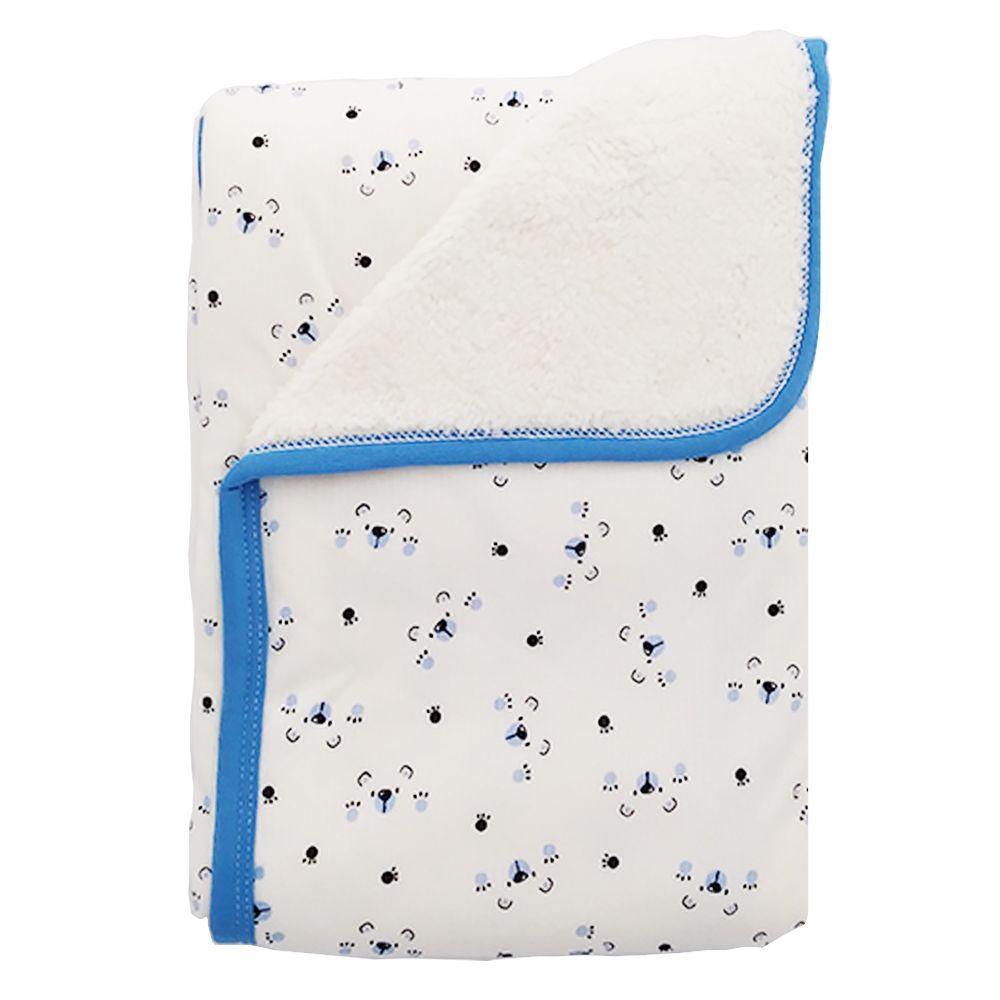 Cobija calientica para bebé 75 cm x 100 cm ositos - rosa - Imagen 3