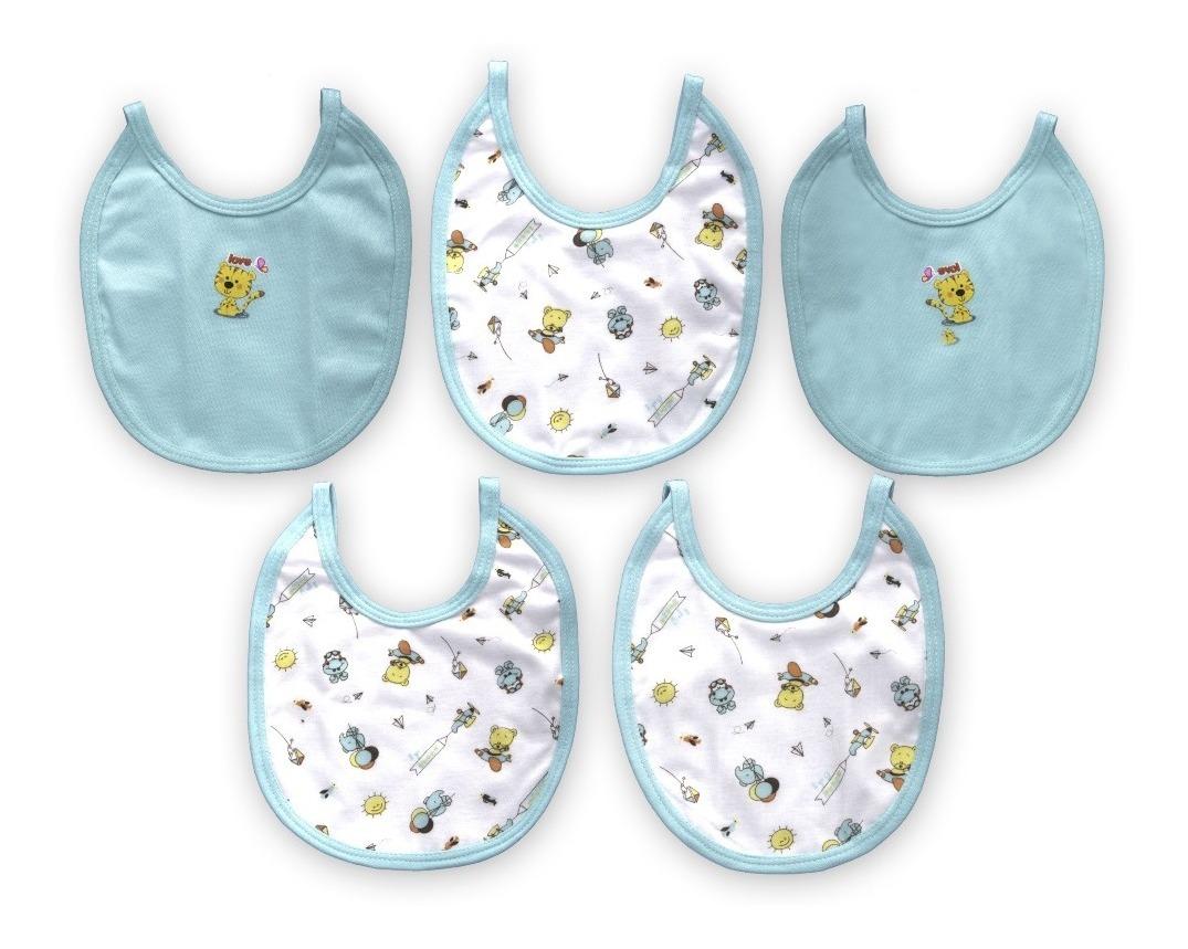 Set Baberos Redondos X 5un Landi-baby V235 Rosa - Imagen 5