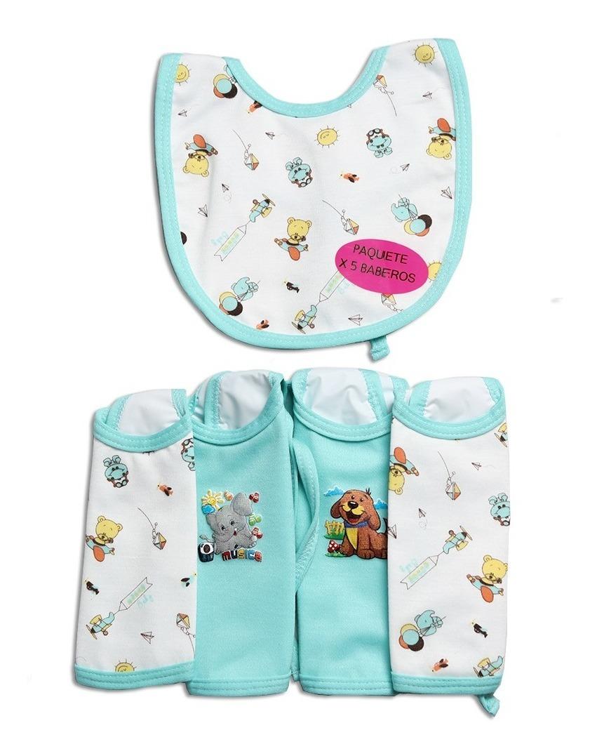 Set Baberos Redondos X 5un Landi-baby V235 Rosa - Imagen 6