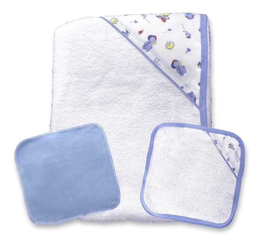 Set Toalla Para Bebé Con 4 Paños Multiusos Landi-baby