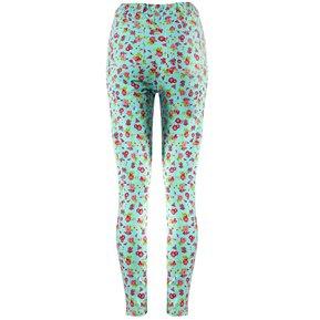PantalónPara Mujer MCLI TipoLegging Azul Estampado Floral Rojo en Drill