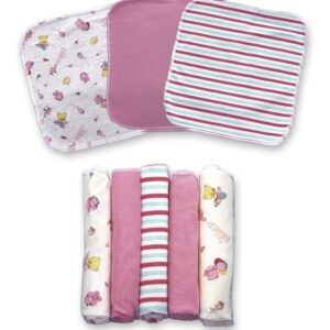 Set Pañuelitos Multiusos Landi Baby U770 Rosa