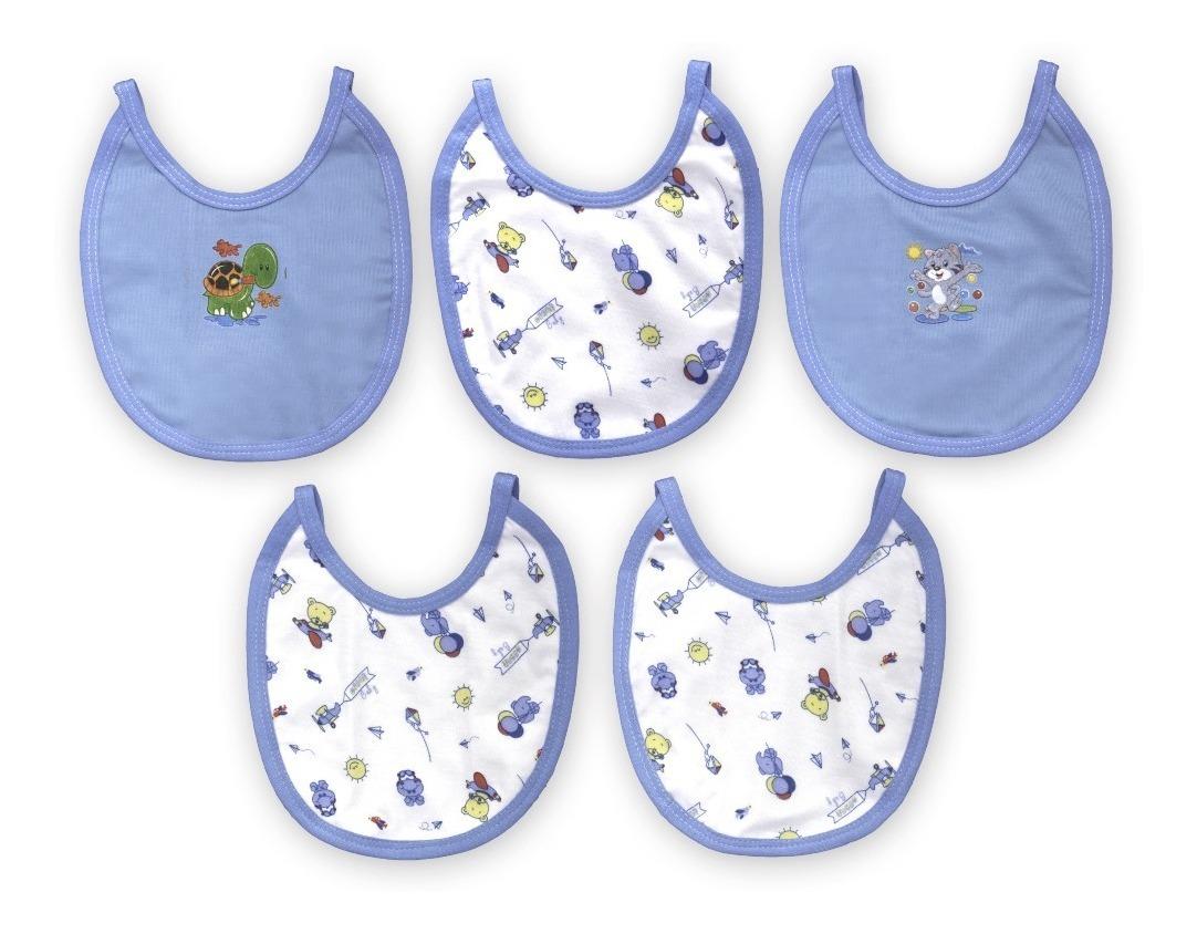 Set Baberos Redondos X 5un Landi-baby V235 Rosa - Imagen 3