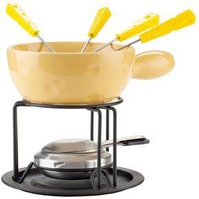 Set De Fondue Para Queso Gruyere - Amarillo -Landik