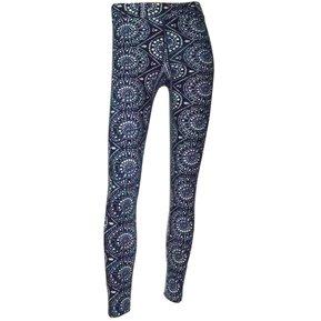Leggings Estampado Con Flores MCL Para Mujer- Azul