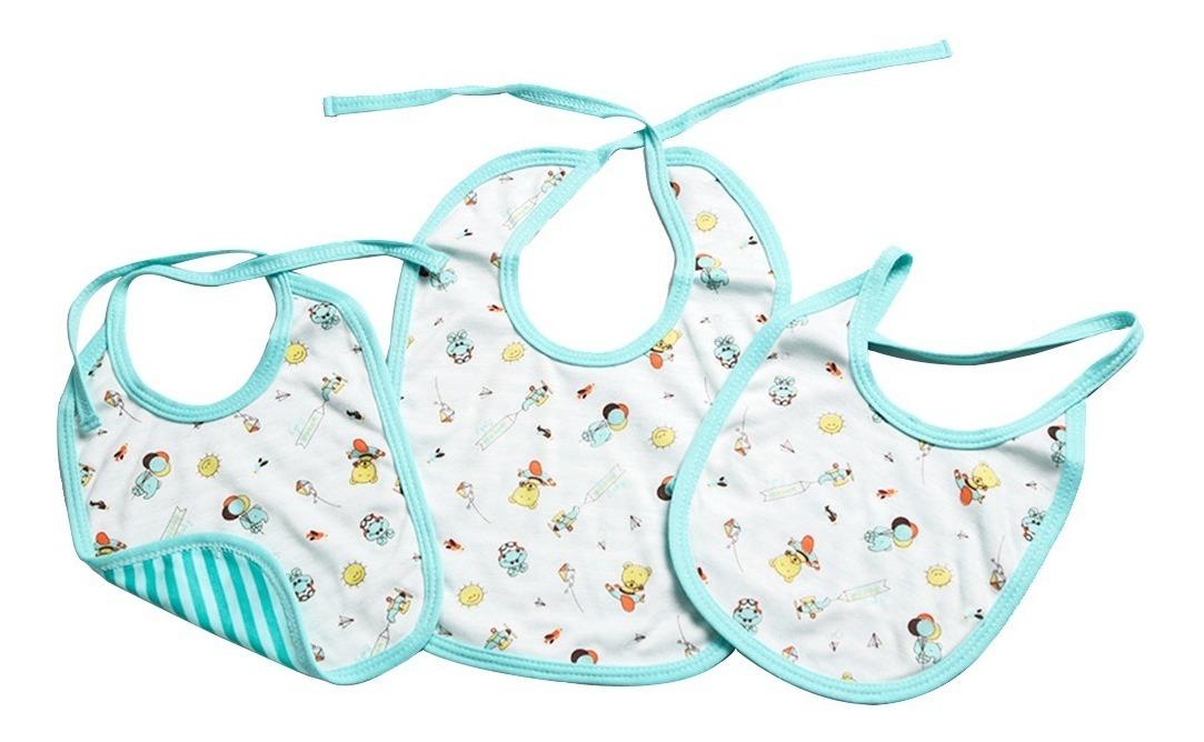 Trio Baberos Para Bebe Diferentes Tamaños Landi-baby V392 - Imagen 5