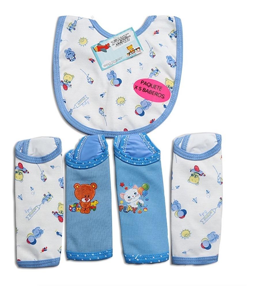 Set Baberos Redondos X 5un Landi-baby V235 Rosa - Imagen 4