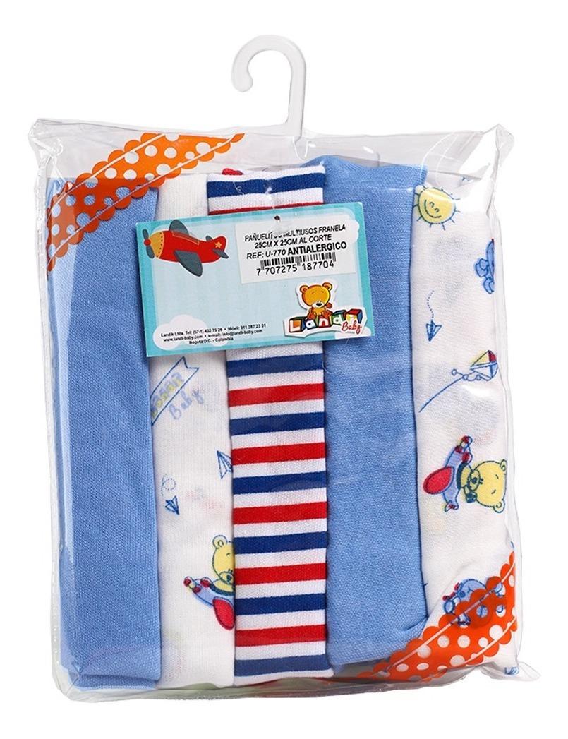 Set Pañuelitos Multiusos Landi Baby U770 Verde - Imagen 3