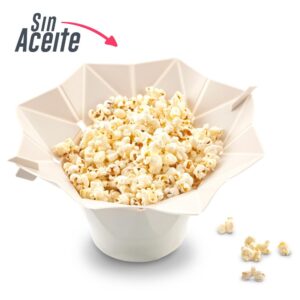 Crispetera en Silicona para Microondas, Sana alternativa